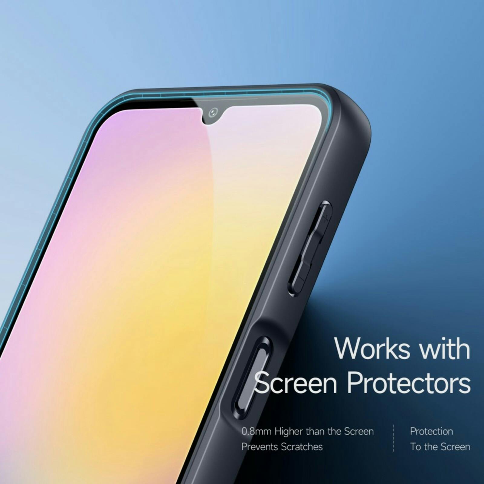 DUX DUCIS Samsung Galaxy A25 Aimo Series Eco Hoesje Zwart