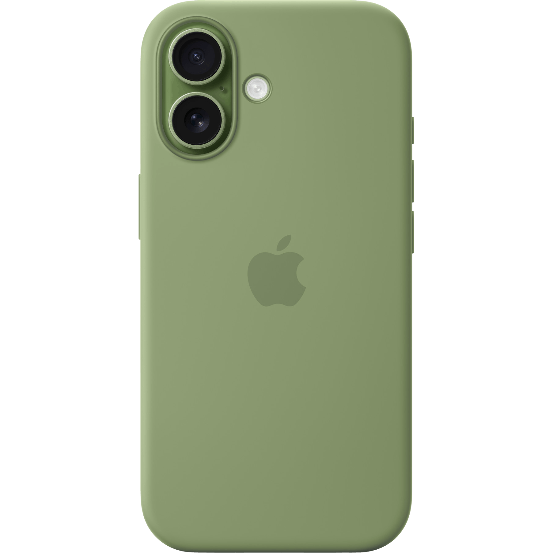 Apple iPhone 17 Siliconen MagSafe Hoesje Groen - Voorkant