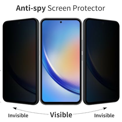 Northjo Samsung Galaxy A55 A+ Screenprotector Privacy