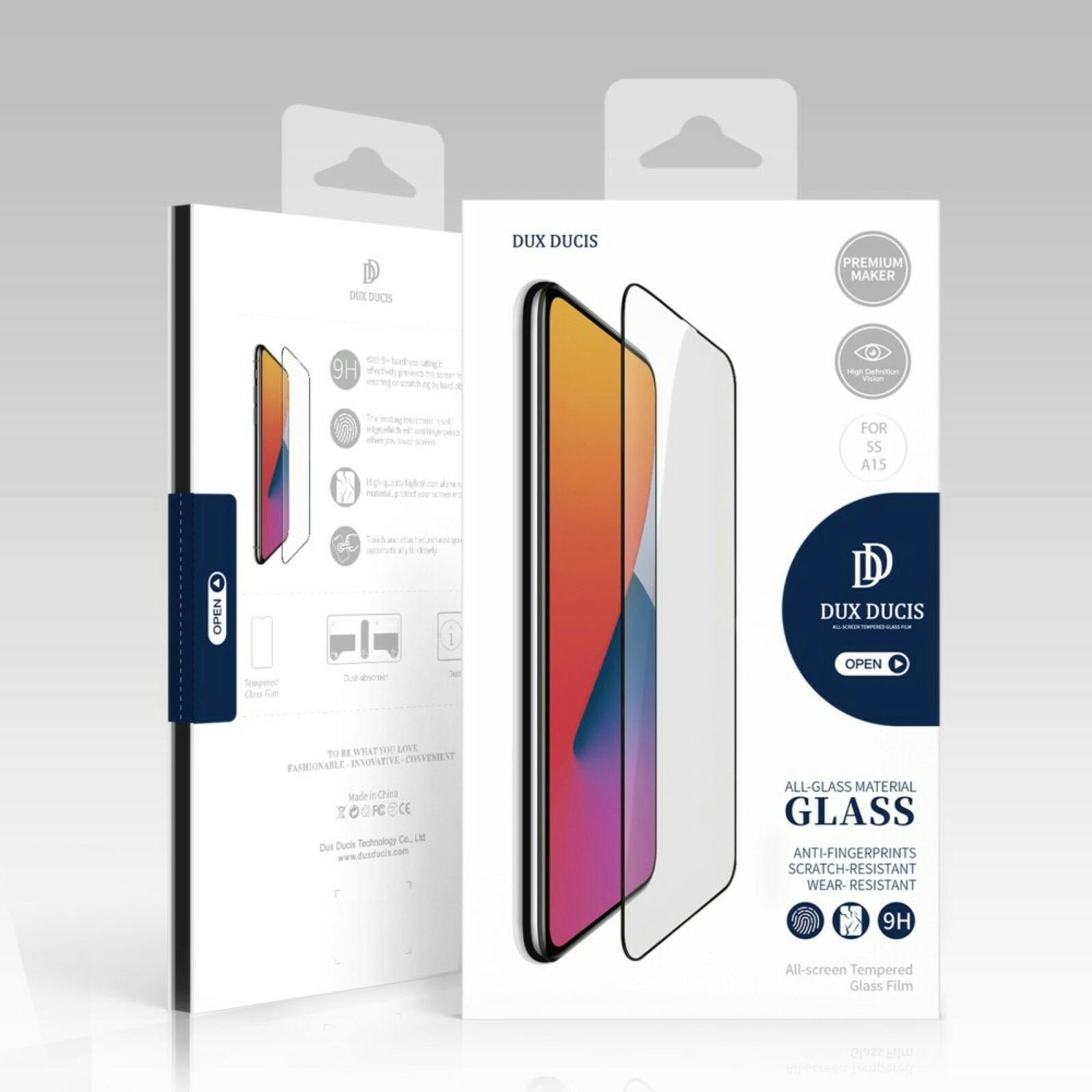 DUX DUCIS Samsung Galaxy A15 Ultra HD Screenprotector Gehard Glas Transparant