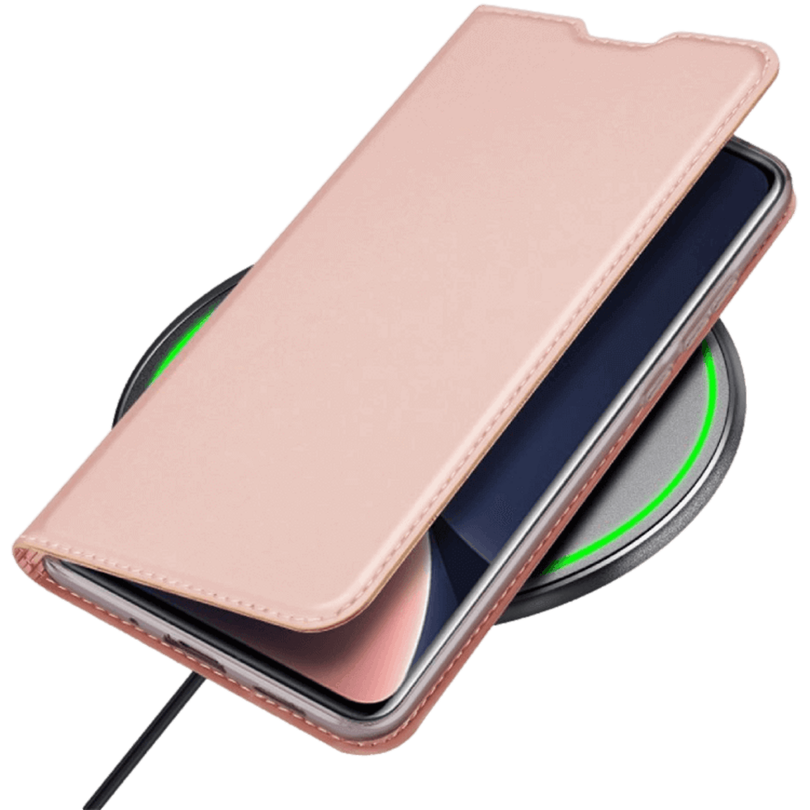 DUX DUCIS iPhone 12 Pro Max Skin Pro Flip Case Hoesje Roségoud