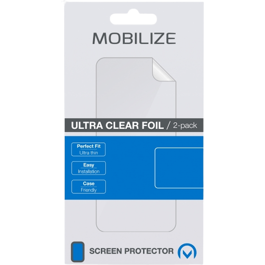 Mobilize iPhone 13 (Pro) Screenprotector Duo Pack Clear