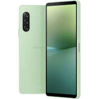 Sony Xperia 10 V Sage Green - Voorkant & achterkant
