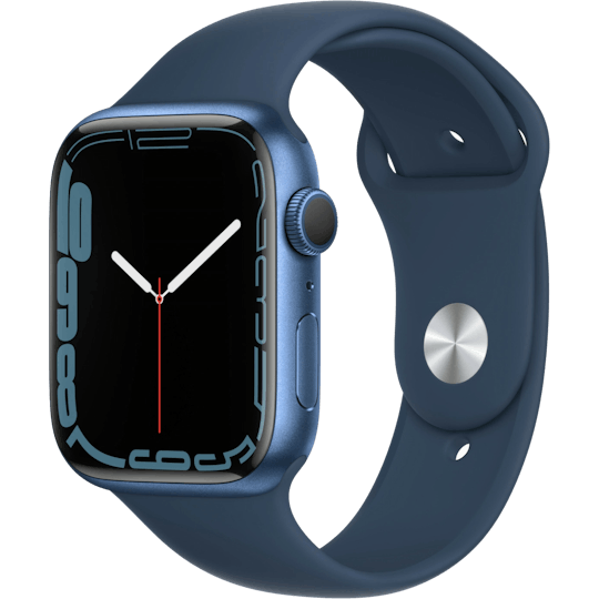 Apple Watch Series 7 41mm Abyss Blue - Voorkant