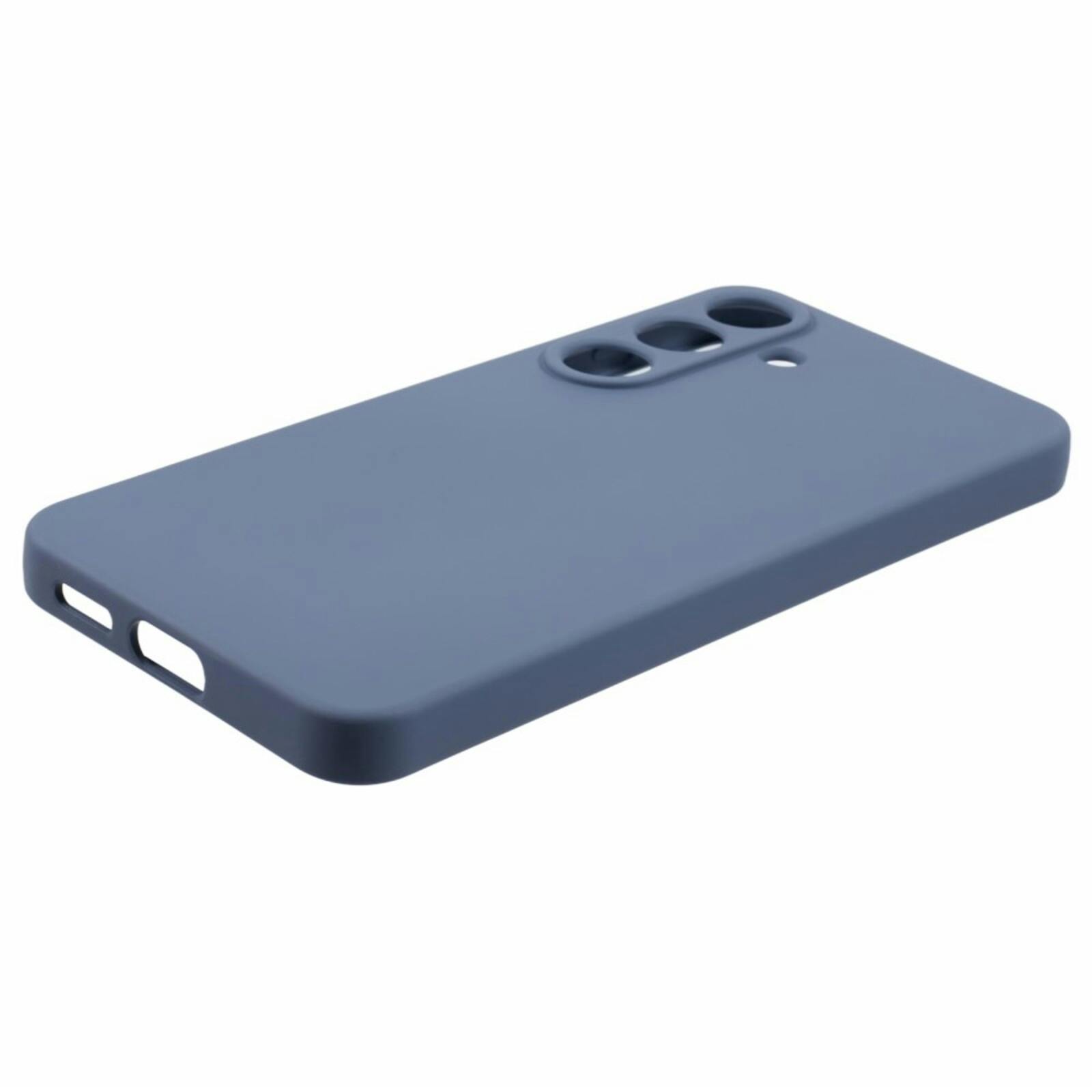 Mocaa Samsung Galaxy S25 Hoesje Blauwgrijs