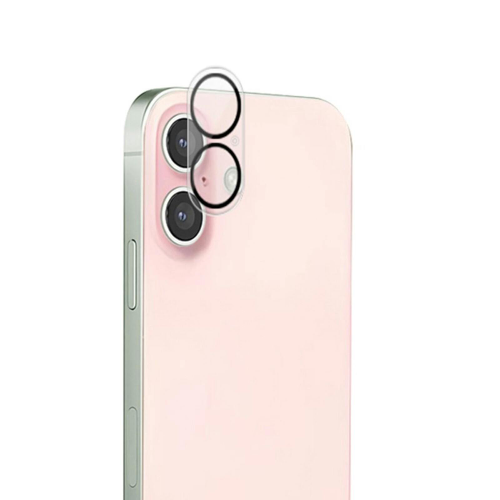 Mocaa iPhone 16 (Plus) Camera Lens Protector Transparant