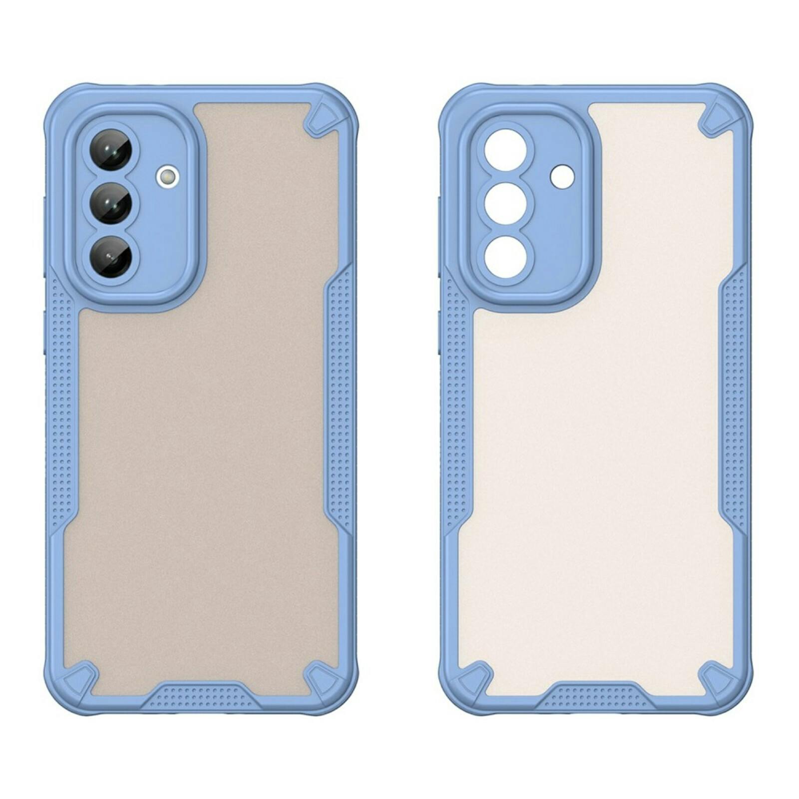 Mocaa Samsung Galaxy A36 Lichtgewicht Rugged Beschermhoesje Blauw