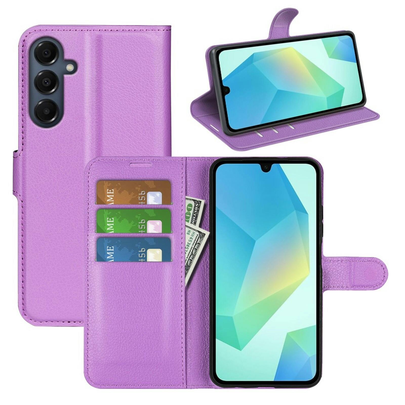 Comfycase Samsung Galaxy A18 Bookcase Hoesje Paars