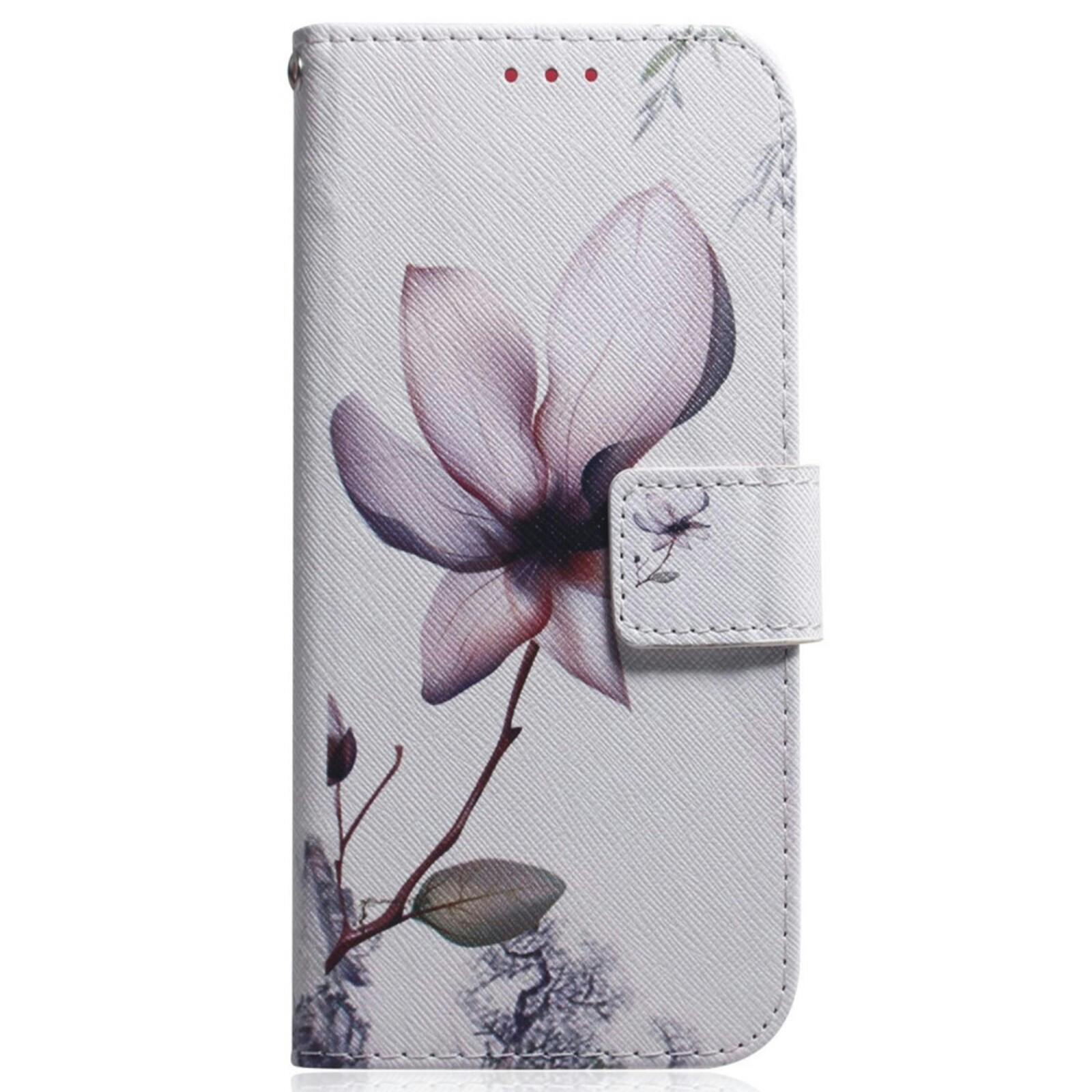 Mocaa Samsung Galaxy S25 Plus Floral Bookcase Hoesje Meerkleurig