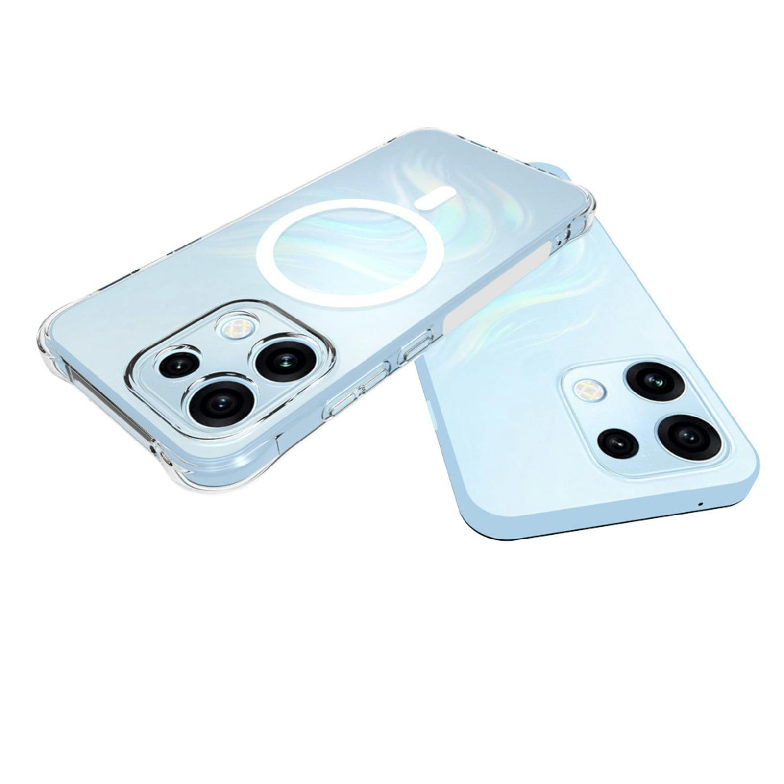 CaseBody OPPO Reno16 F 5G Magnetisch Hoesje Transparant