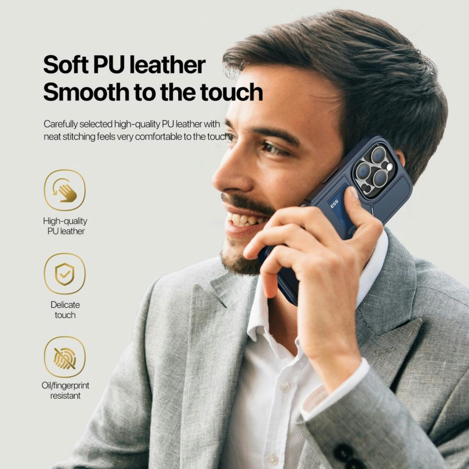 DUX DUCIS Apple iPhone 16 Pro Rafi Series Premium Beschermcase Blauw