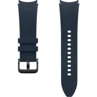 Samsung Galaxy Watch4/5/6 Leren Horlogeband Indigo - Voorkant