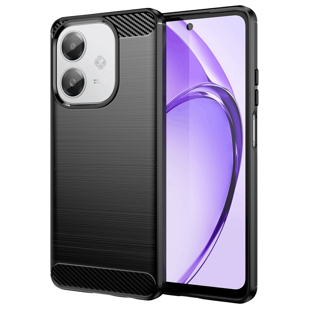 CaseBody OPPO A40(M)/A60 Schokbestendig Hoesje Zwart