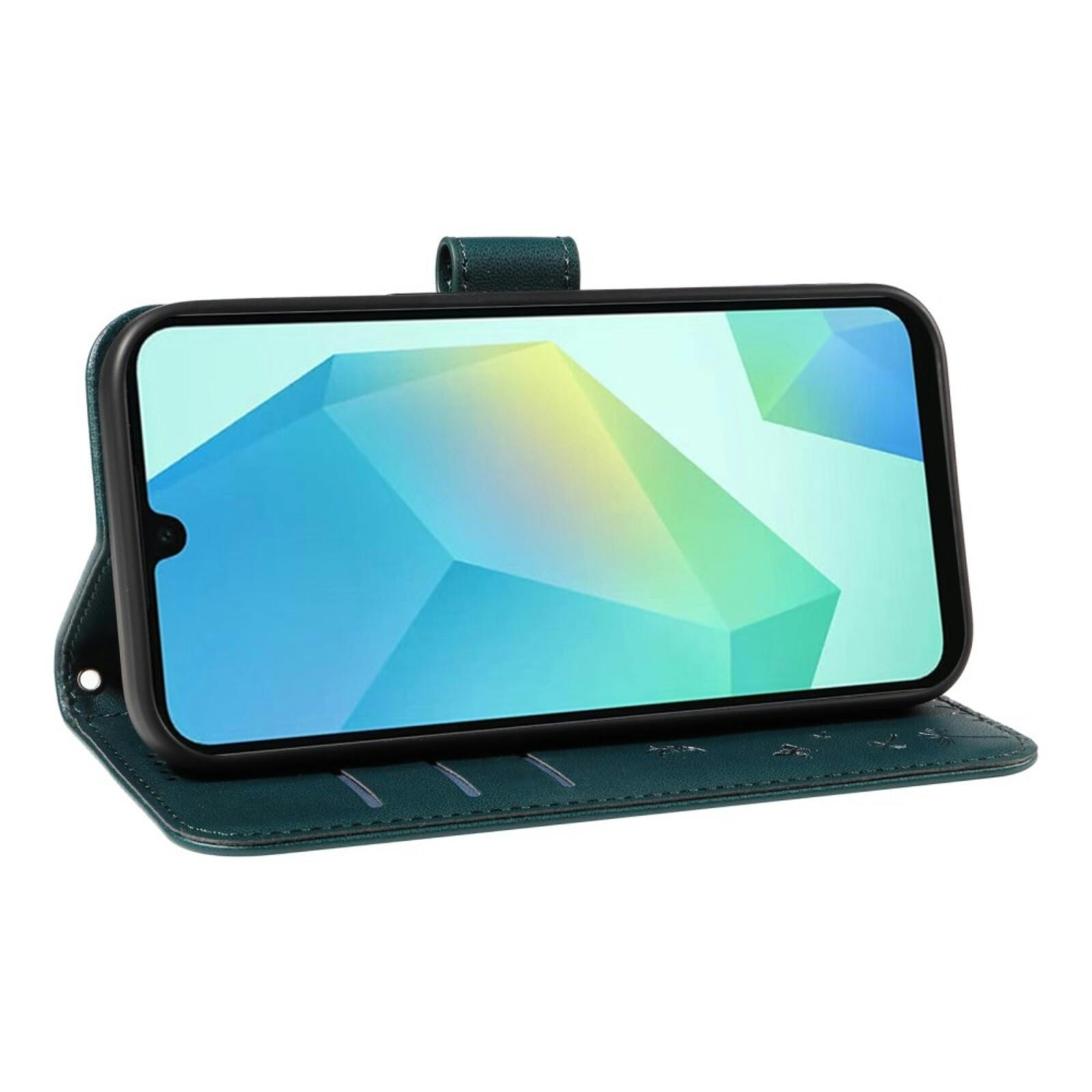 Comfycase Samsung A26 5G / A16 5G Dandelion Bookcase Hoesje Blauw
