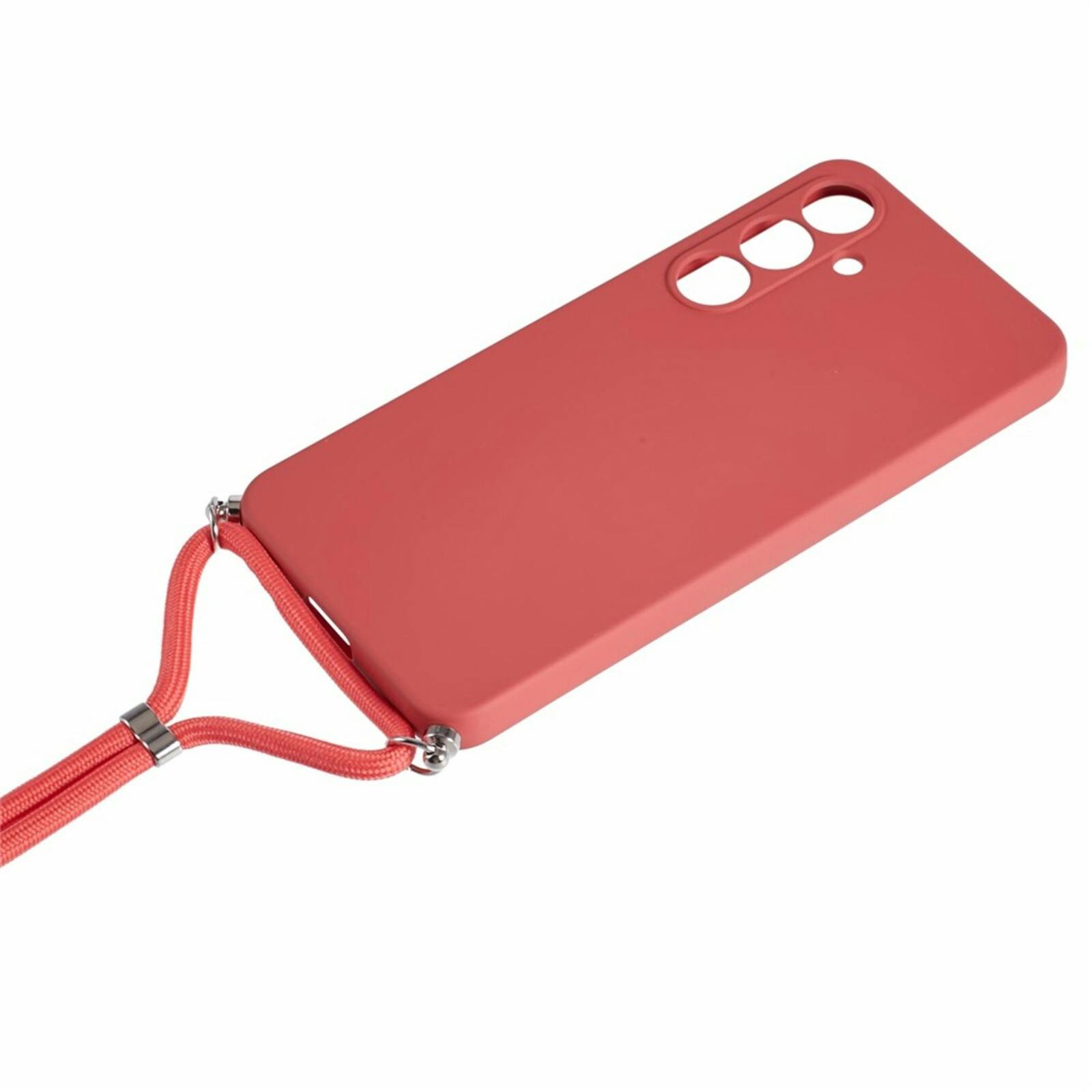 Mocaa Samsung Galaxy S25 FE Koordhoesje Rood