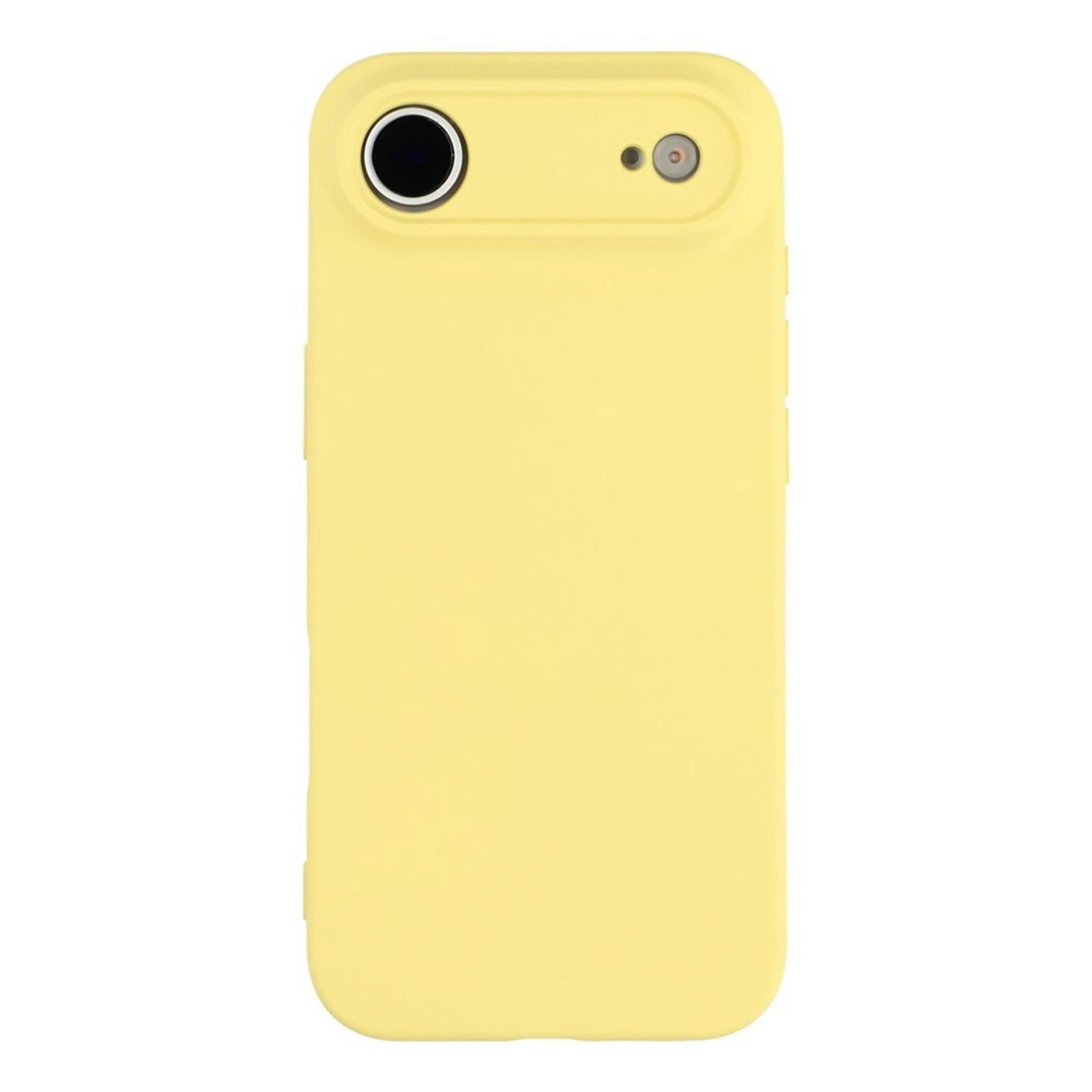 Mocaa Apple iPhone 17 Air Lens Protection Hoesje Geel