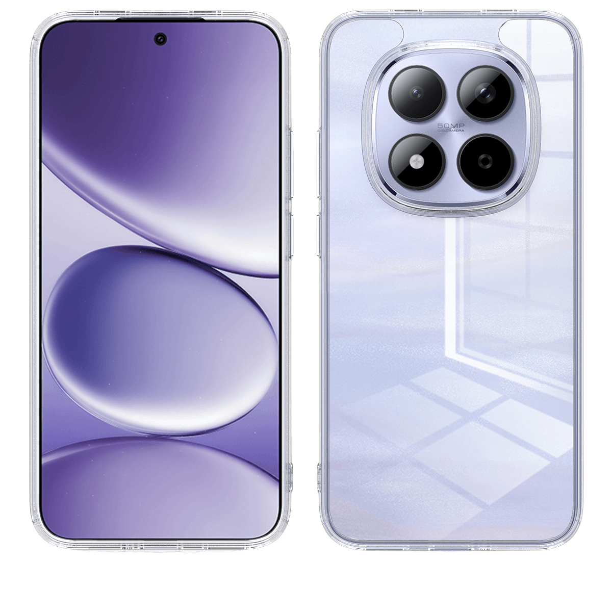 CaseBody Xiaomi Redmi Note 15 Pro 5G TPU Hoesje Transparant