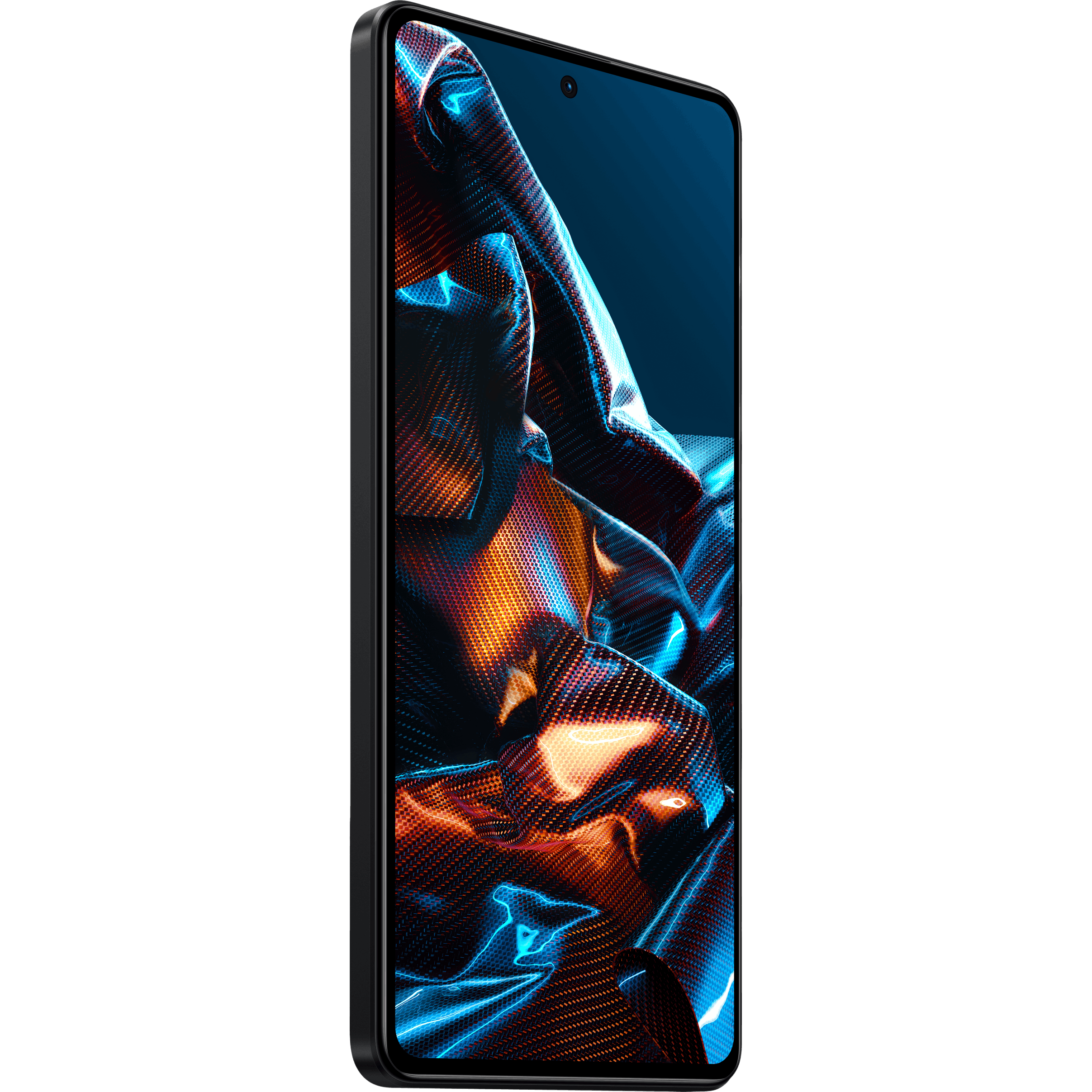 POCO X5 Pro 5G Yellow - Aanzicht vanaf links