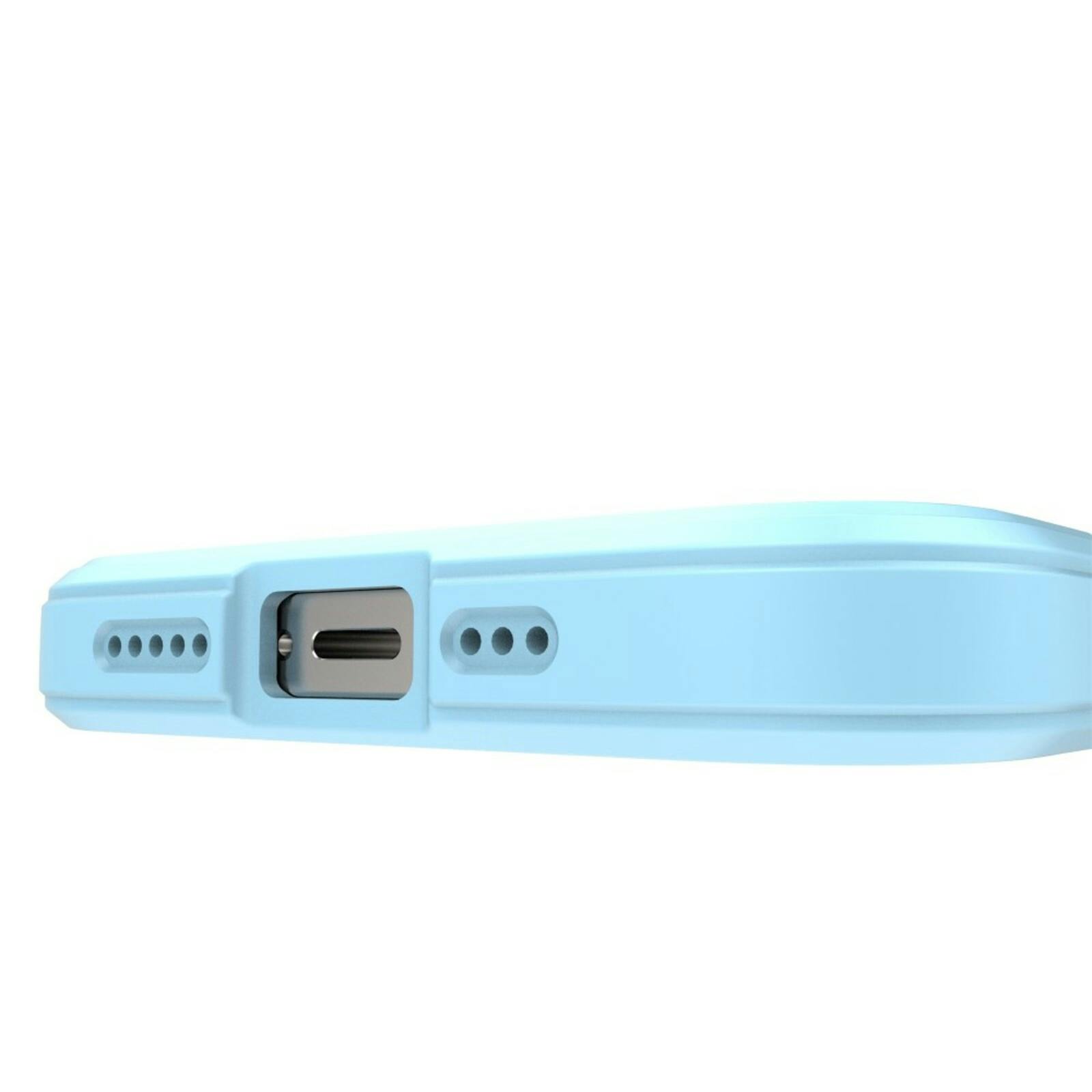 Comfycase iPhone 13 Cushion Case Lichtblauw