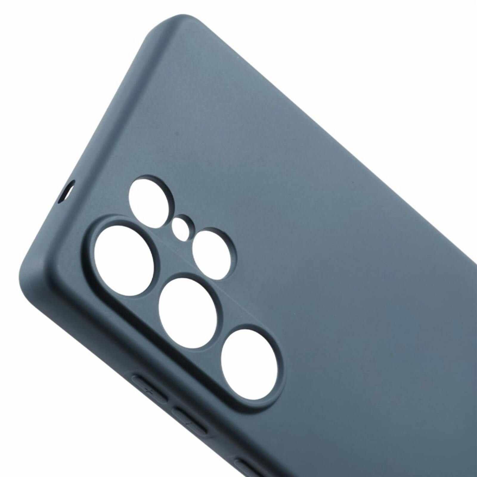 Mocaa Samsung Galaxy S26 Ultra Lens Protection Hoesje Blauw