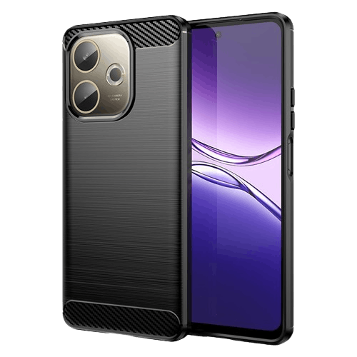 Mocaa Oppo A5 Pro 4G Brushed Hoesje Zwart