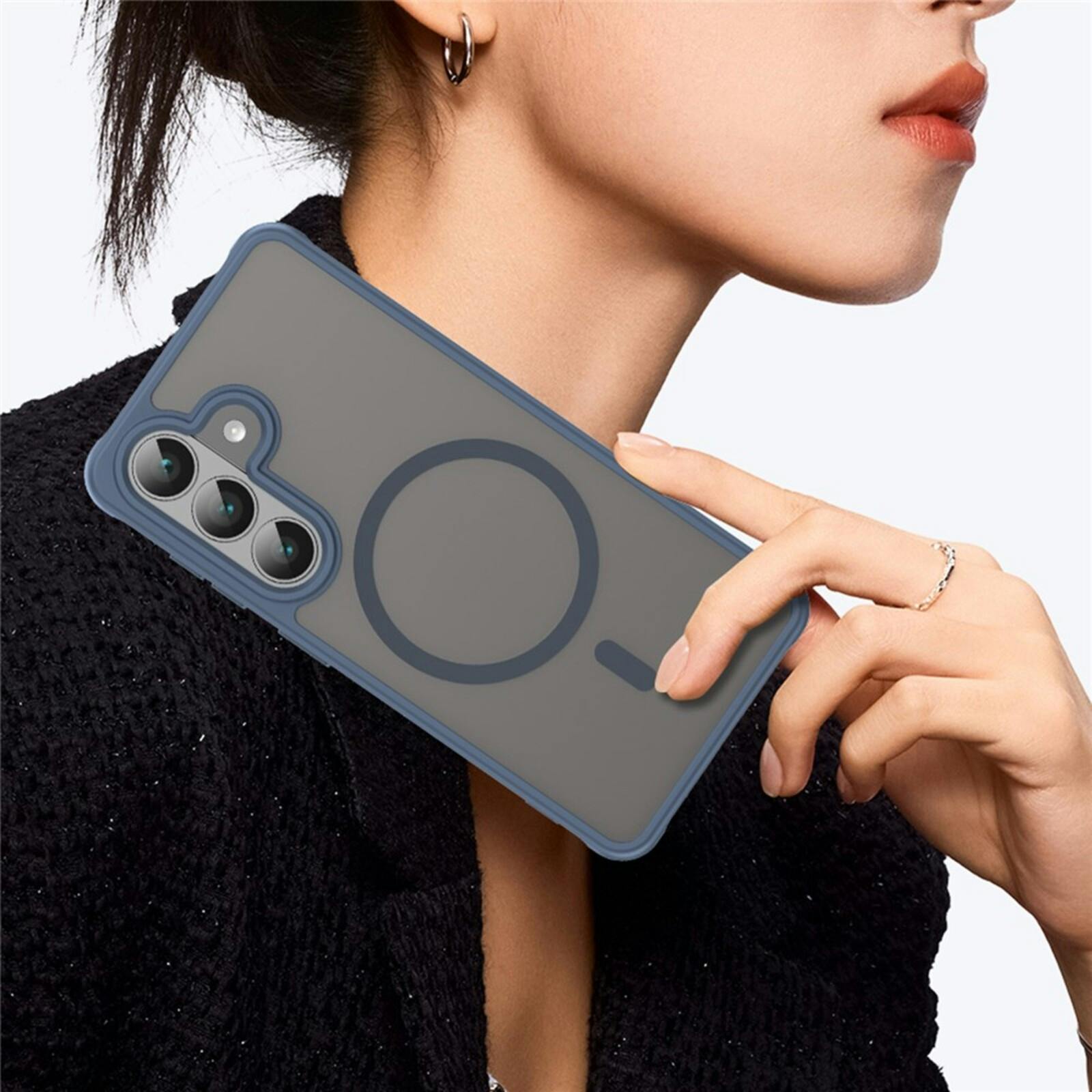 CaseBody Samsung Galaxy S26 Magnetic Case Blauw