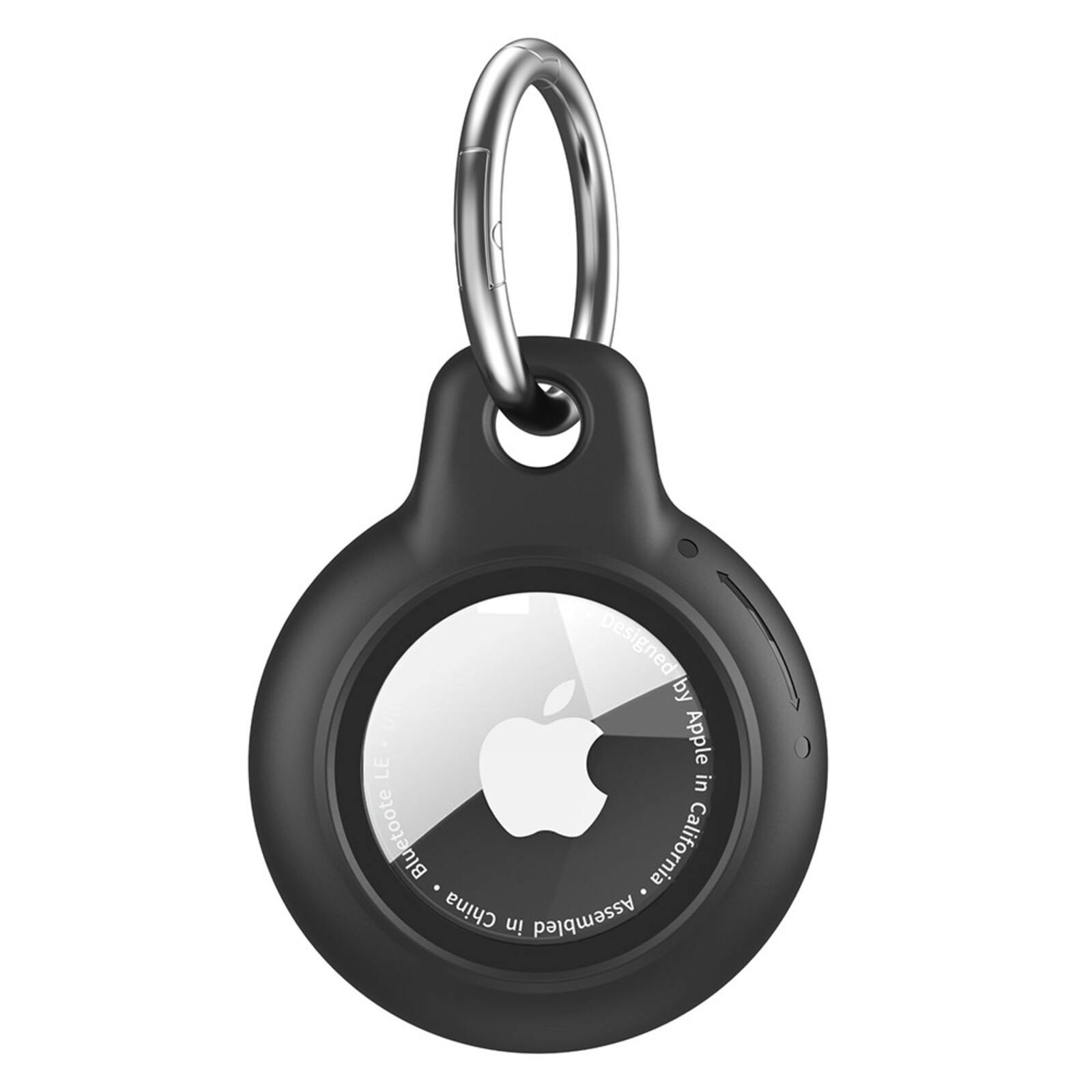 CaseBody AirTag Hardcase Sleutelhanger Zwart