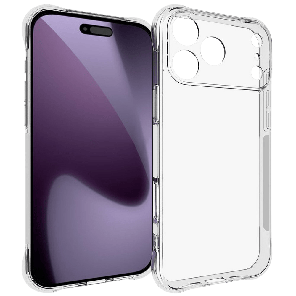 CaseBody Apple iPhone 17 Pro Max Shockproof Hoesje Transparant