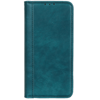 Comfycase Samsung Galaxy S21 FE Leren Wallet Case Blauw