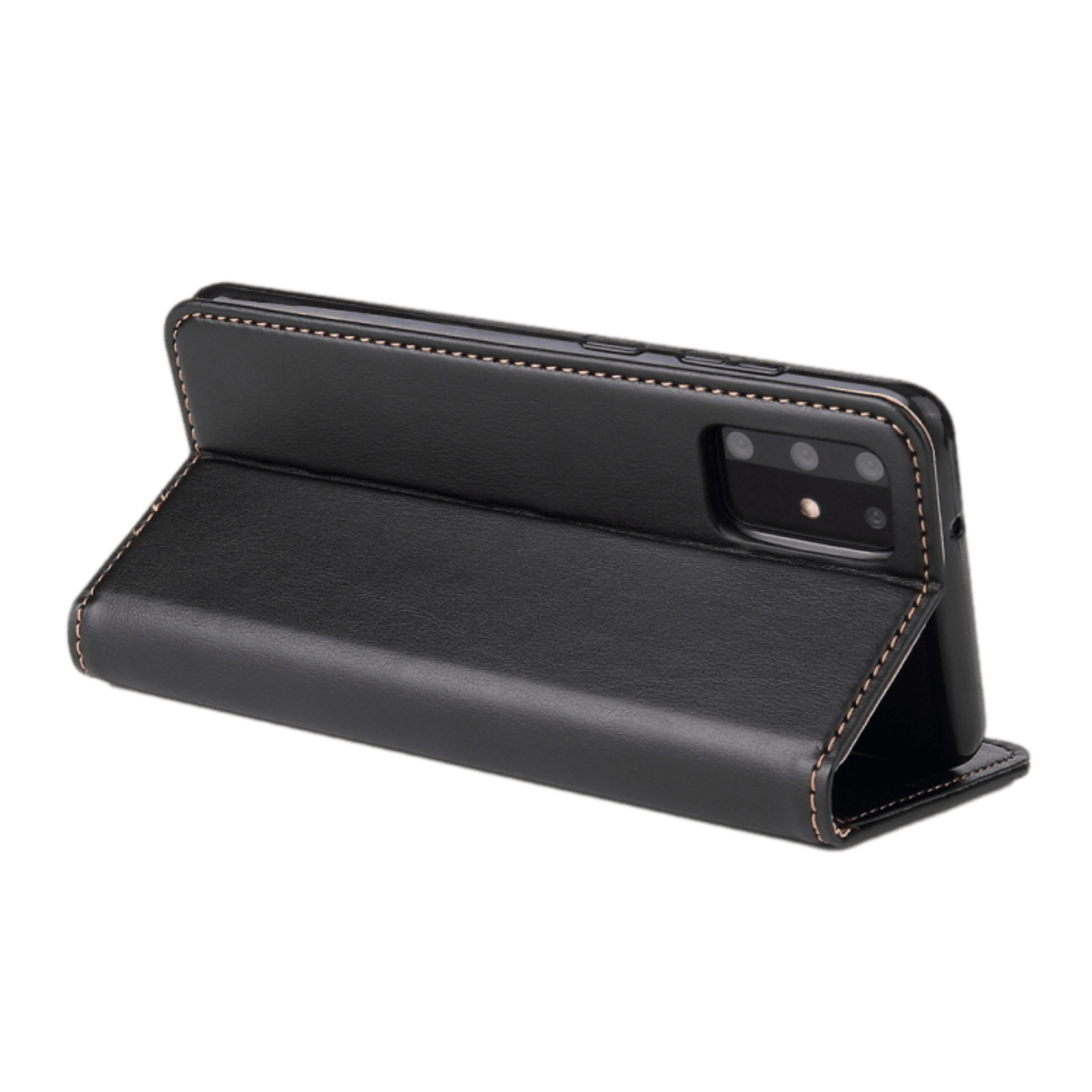 Fierre Shann Samsung Galaxy S20 Slim Wallet Hoesje Zwart