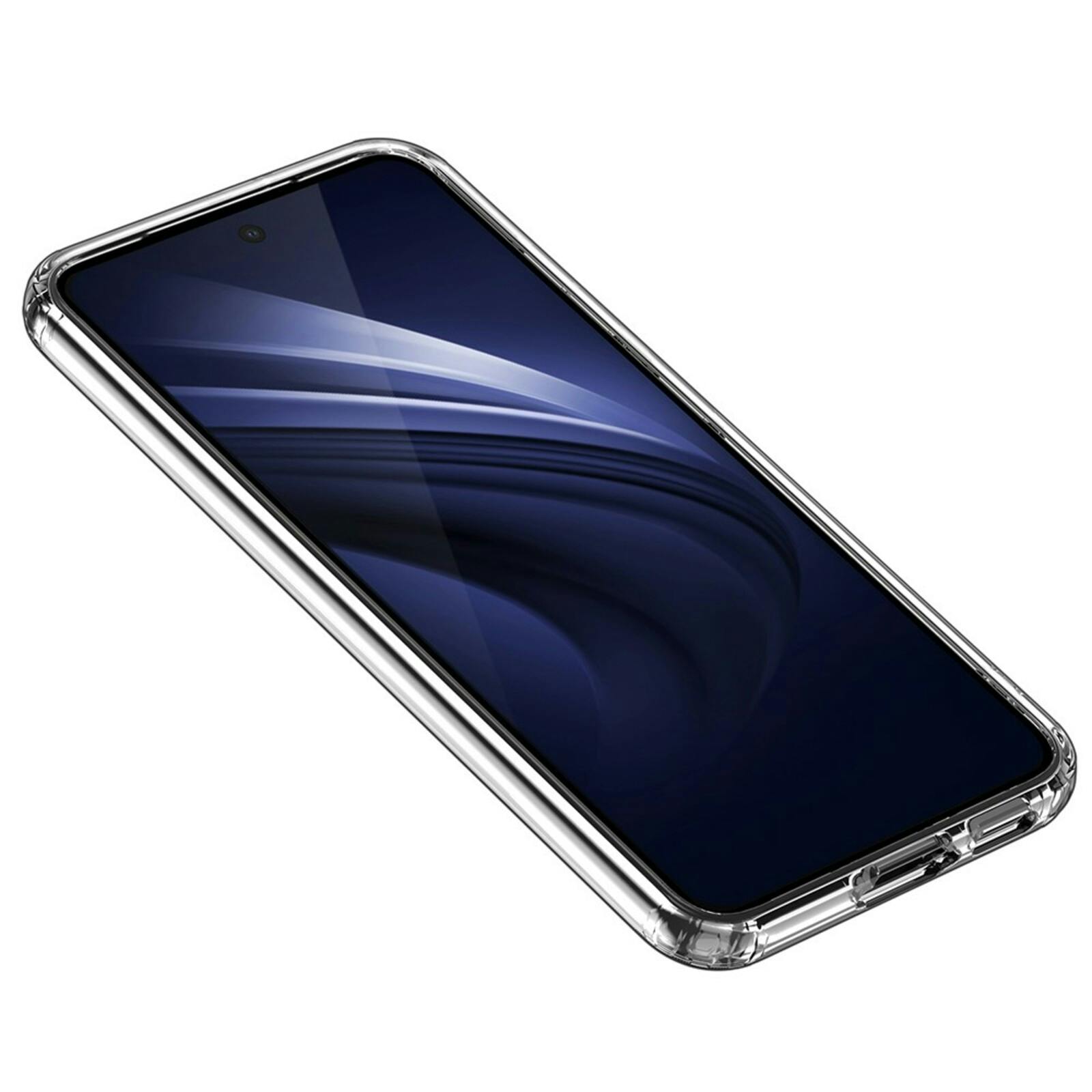 CaseBody Samsung S23 Airbag Schokbestendig Hoesje Transparant