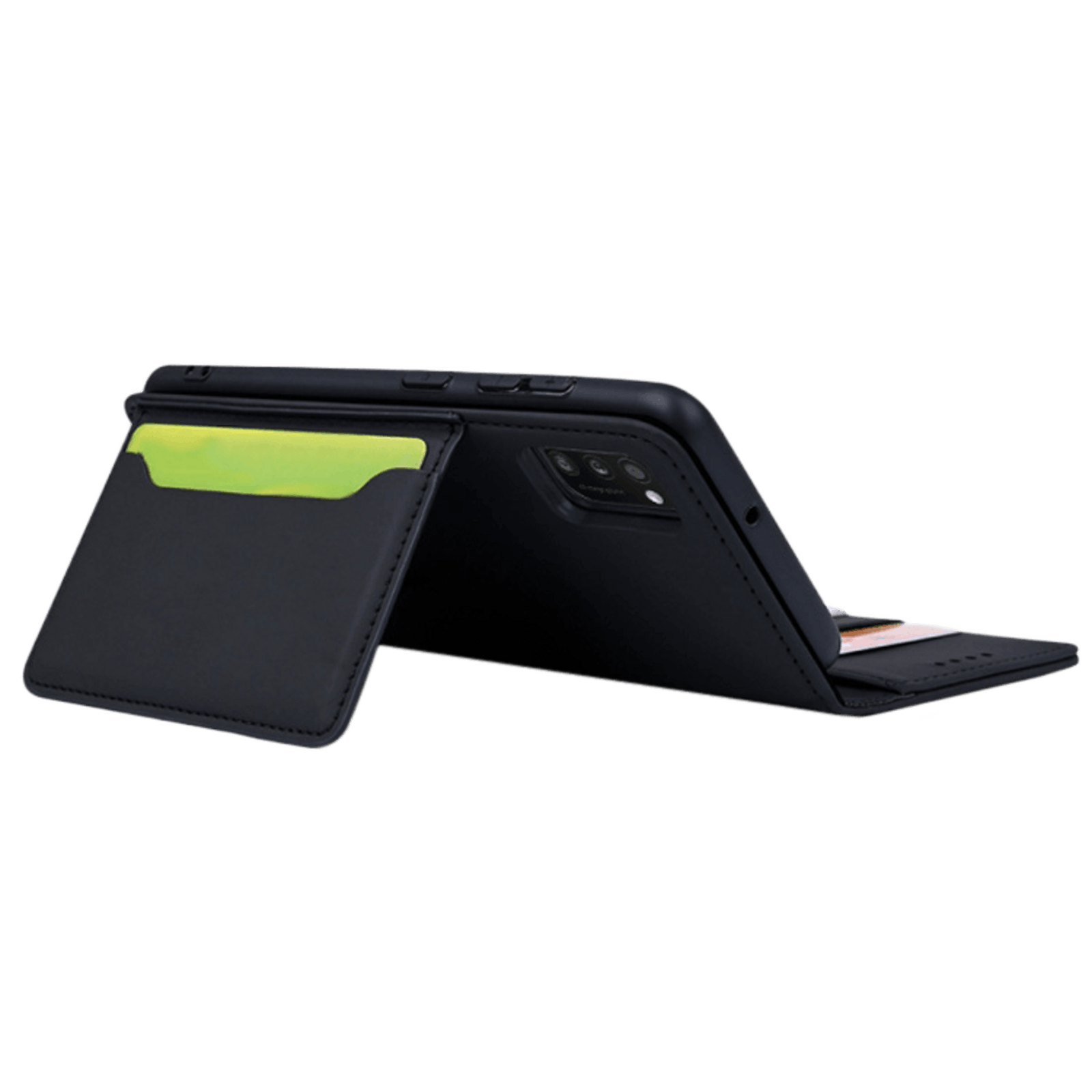 CaseBody Samsung Galaxy A41 BESTE KOOP - Lux Bookcase Hoesje Zwart