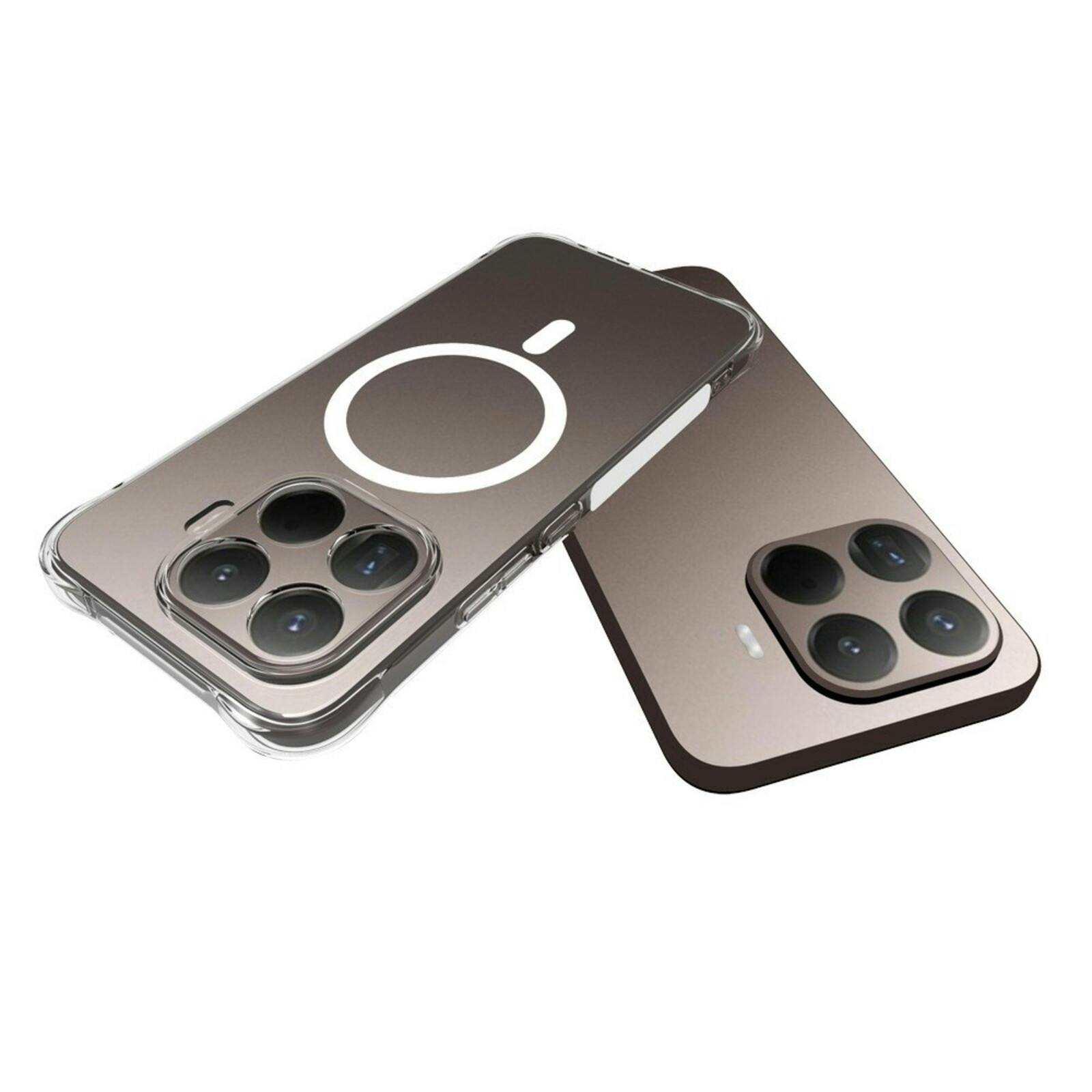 CaseBody Xiaomi 17T Pro Shockproof Magnetisch Hoesje Transparant