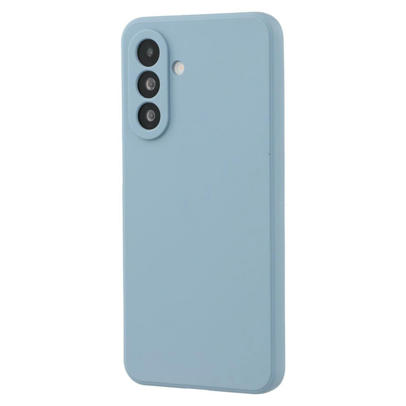 Mocaa Samsung Galaxy A27 Lens Protection Hoesje Blauwgrijs
