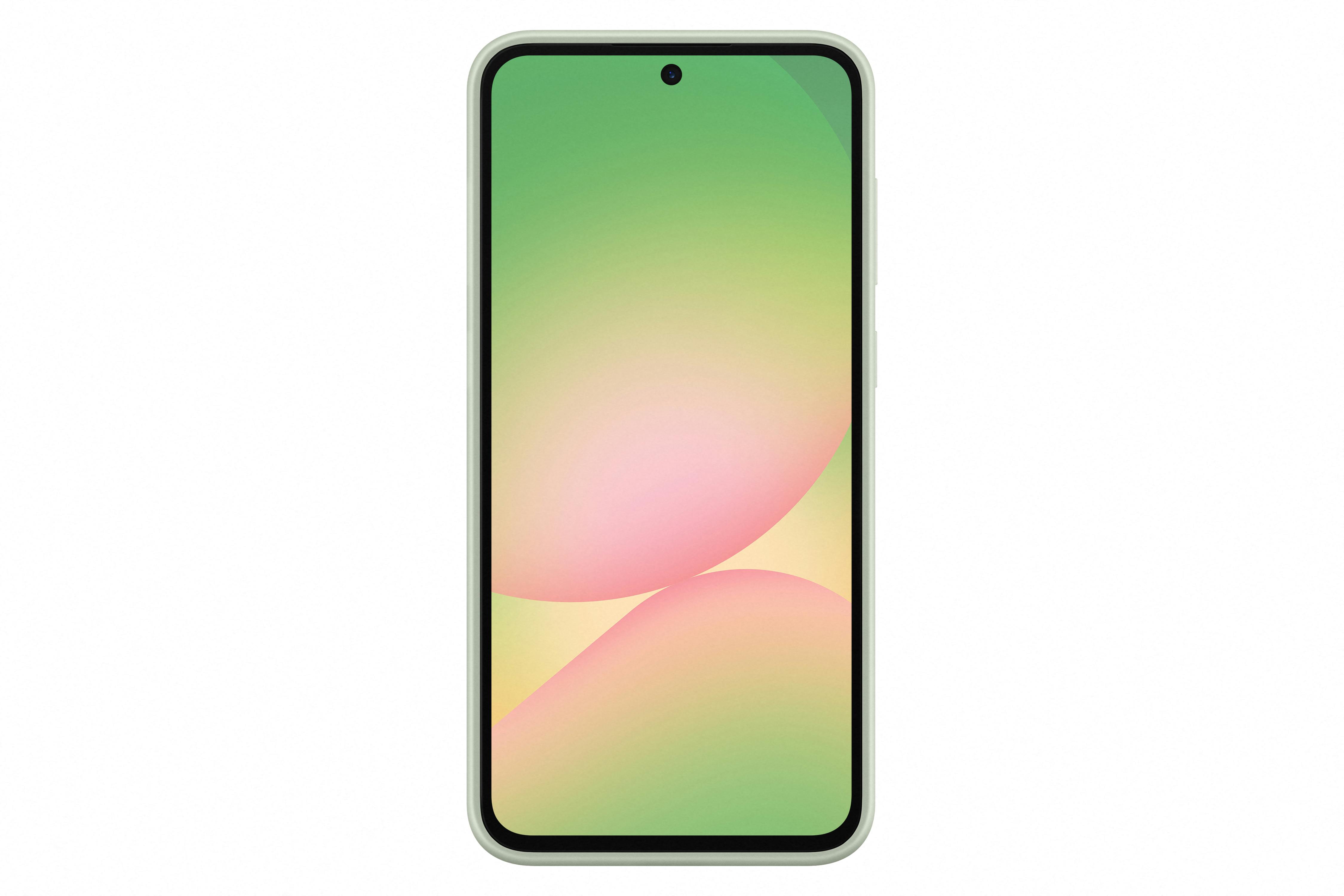 Samsung Galaxy A56 Siliconen Hoesje Groen