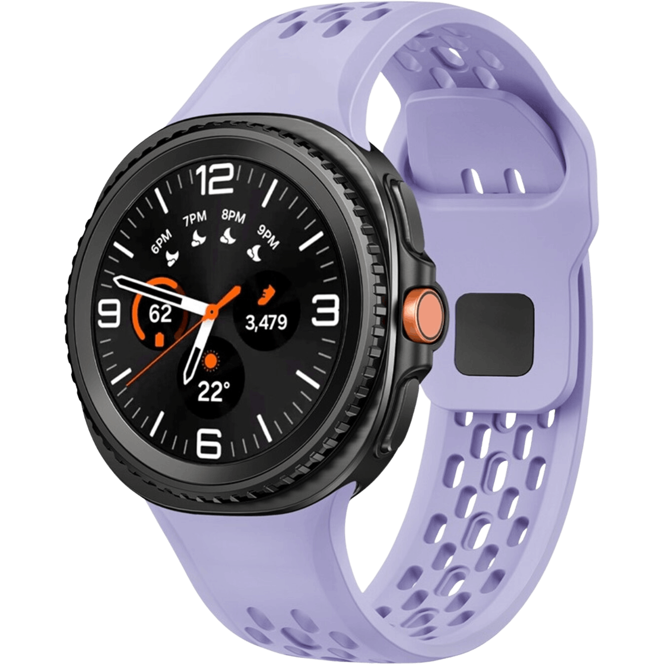 Kalebol Samsung Galaxy Watch8 (Classic) Sport Horlogebandje Paars