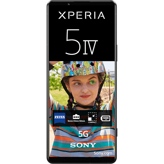 Sony Xperia 5 IV Black - Voorkant