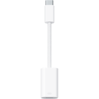 Apple USB-C naar Lightning Adapter Wit - Voorkant
