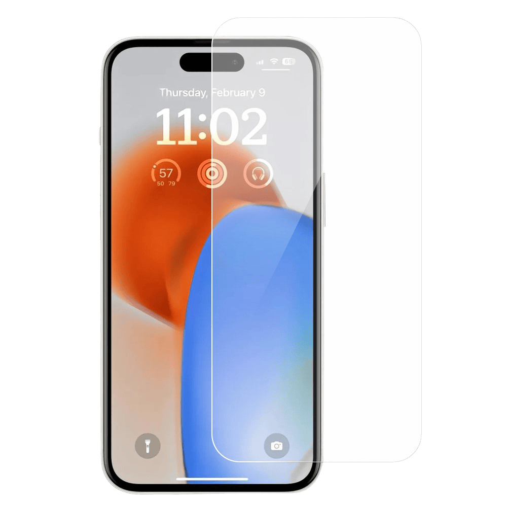 Amorus iPhone 15 Pro Screenprotector Glas Transparant