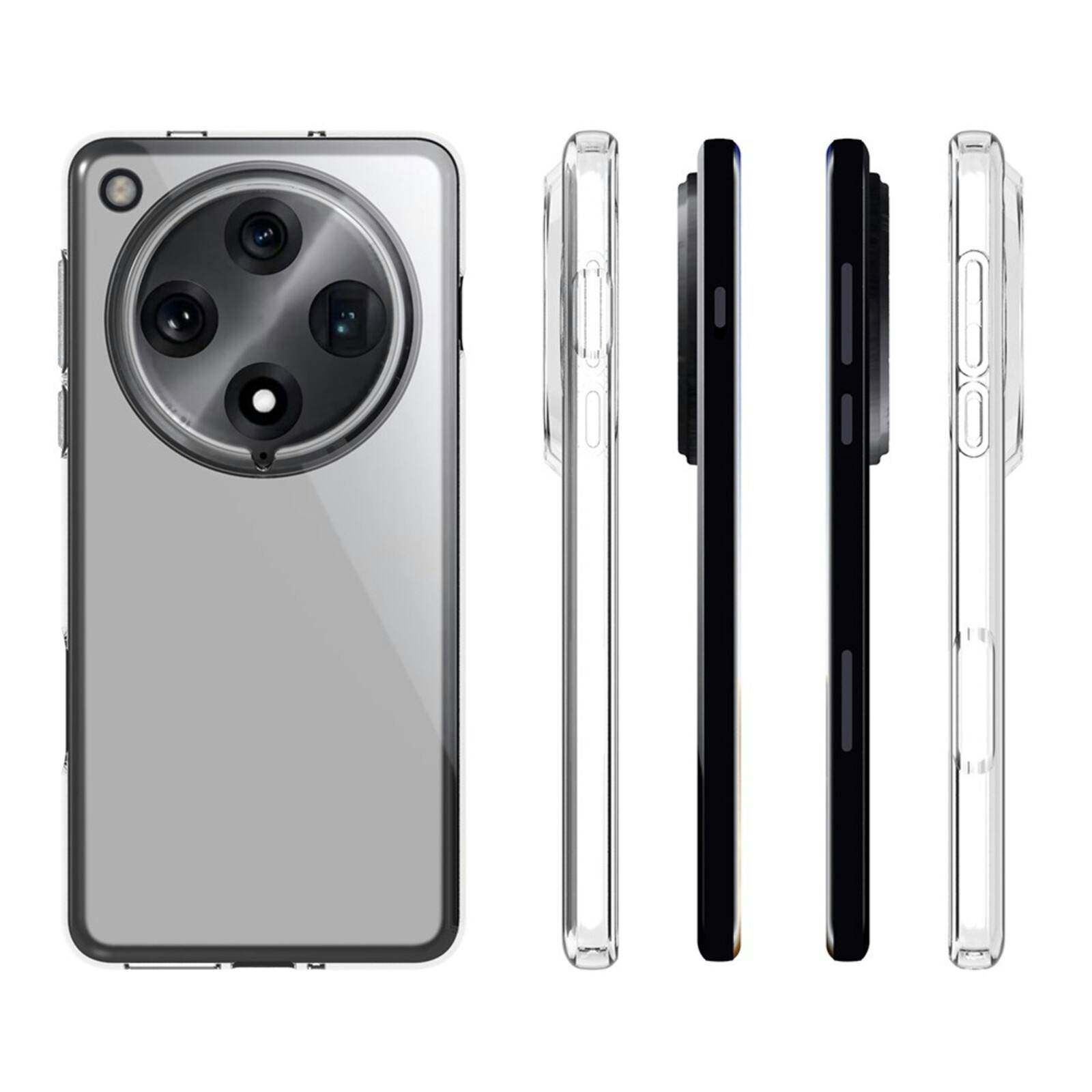 Mocaa Oppo Find X8 Pro Clear Hoesje Transparant