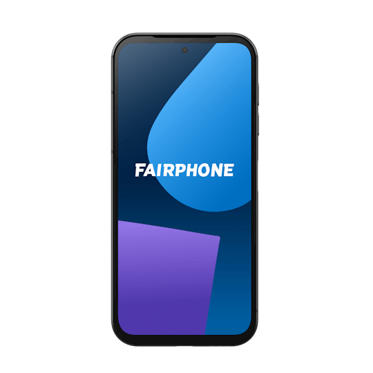 Fairphone 5 Matte Black - Voorkant