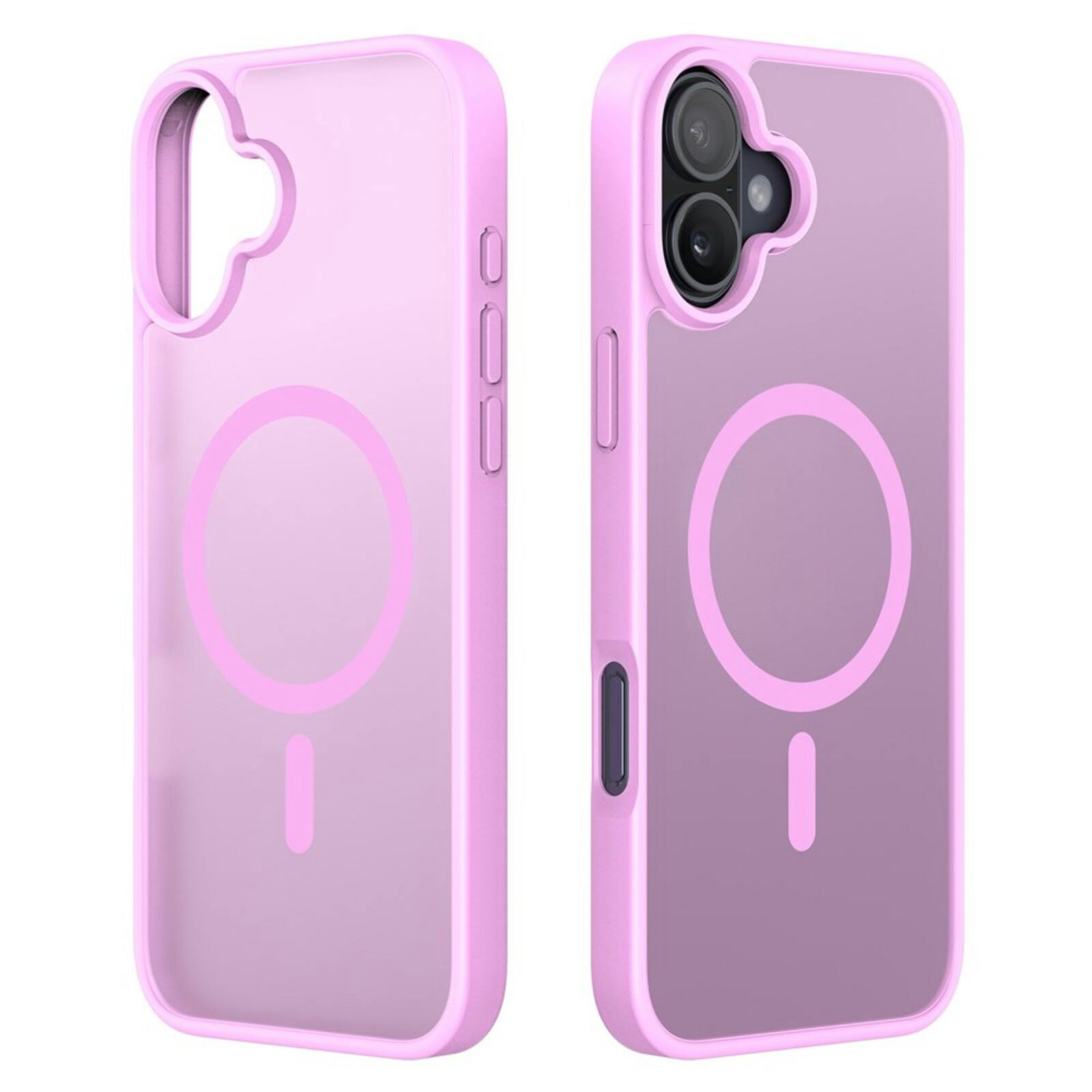 DUX DUCIS iPhone 16 Mat MagSafe Hoesje Roze