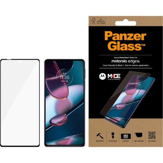 PanzerGlass Motorola Edge 30 Pro Screenprotector