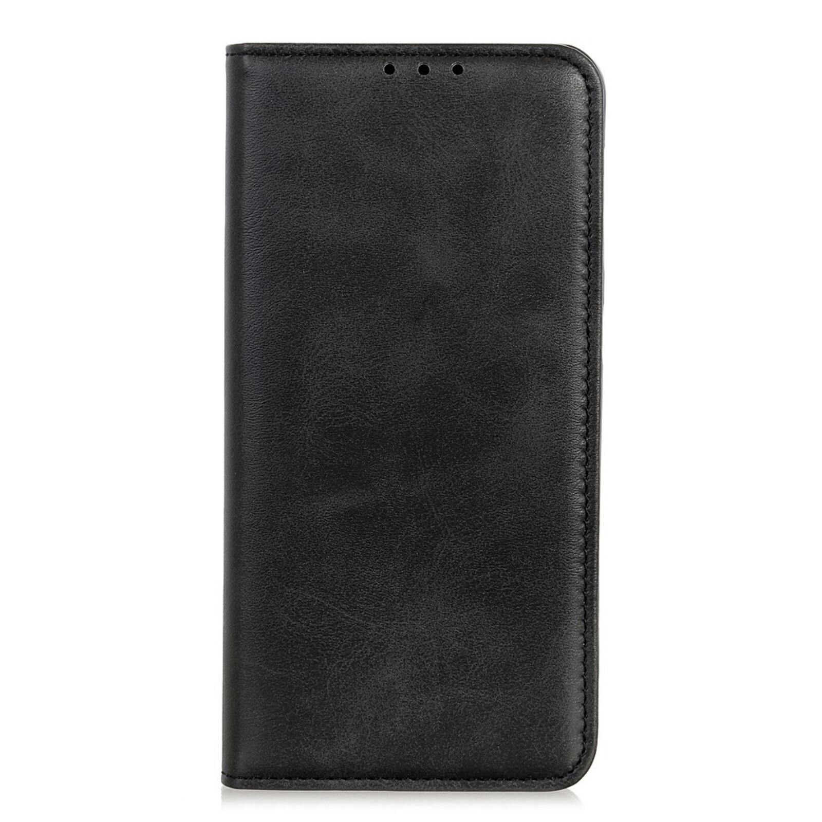CaseBody Samsung Galaxy A27 Real Leather Wallet Hoesje Zwart