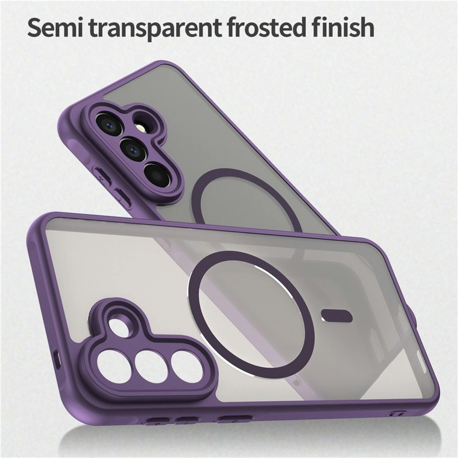 CaseBody Samsung Galaxy A57 Magnetic Case Paars