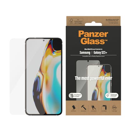 PanzerGlass Samsung Galaxy S23 Plus Screenprotector Transparant