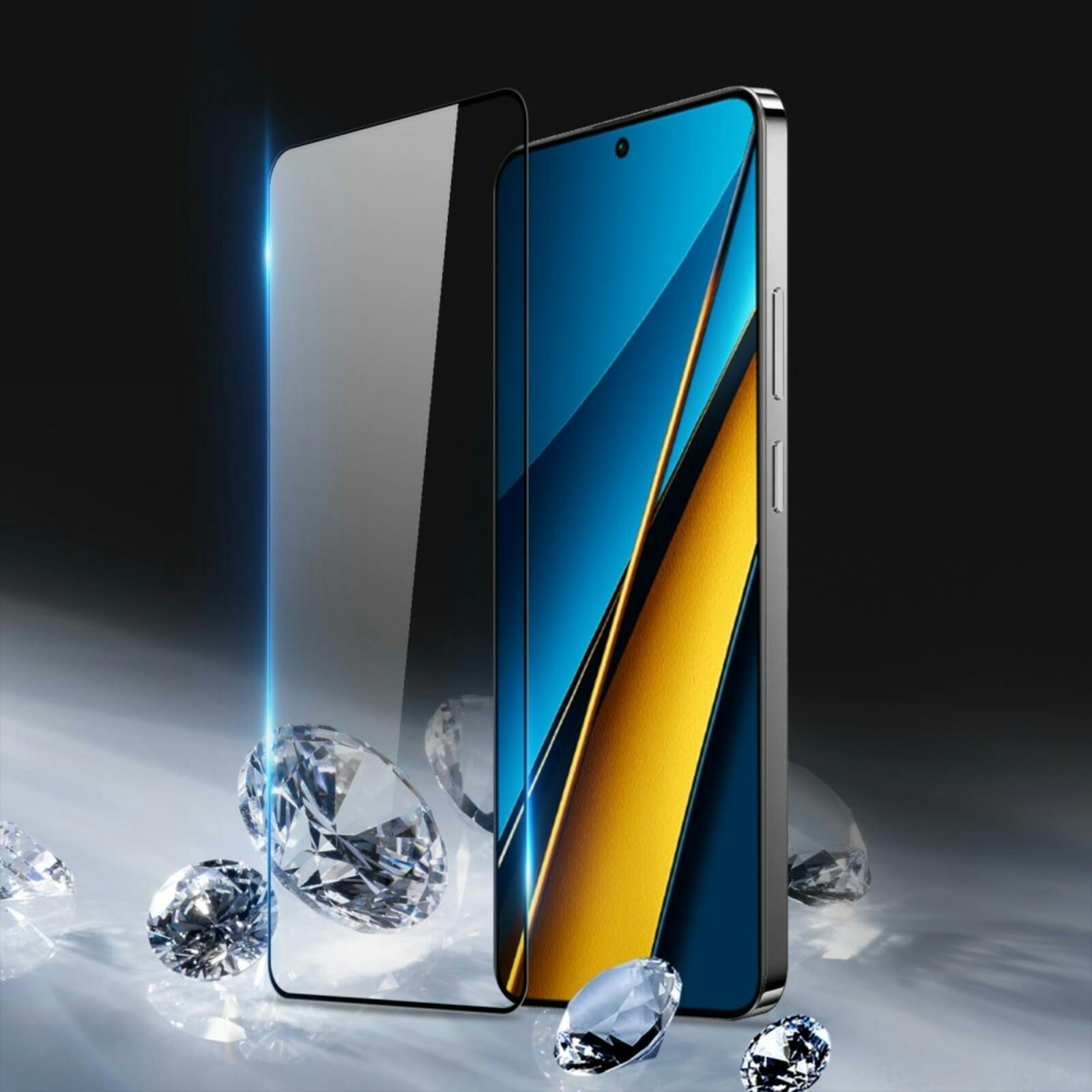 DUX DUCIS POCO X6 Ultra HD Screenprotector Gehard Glas Transparant