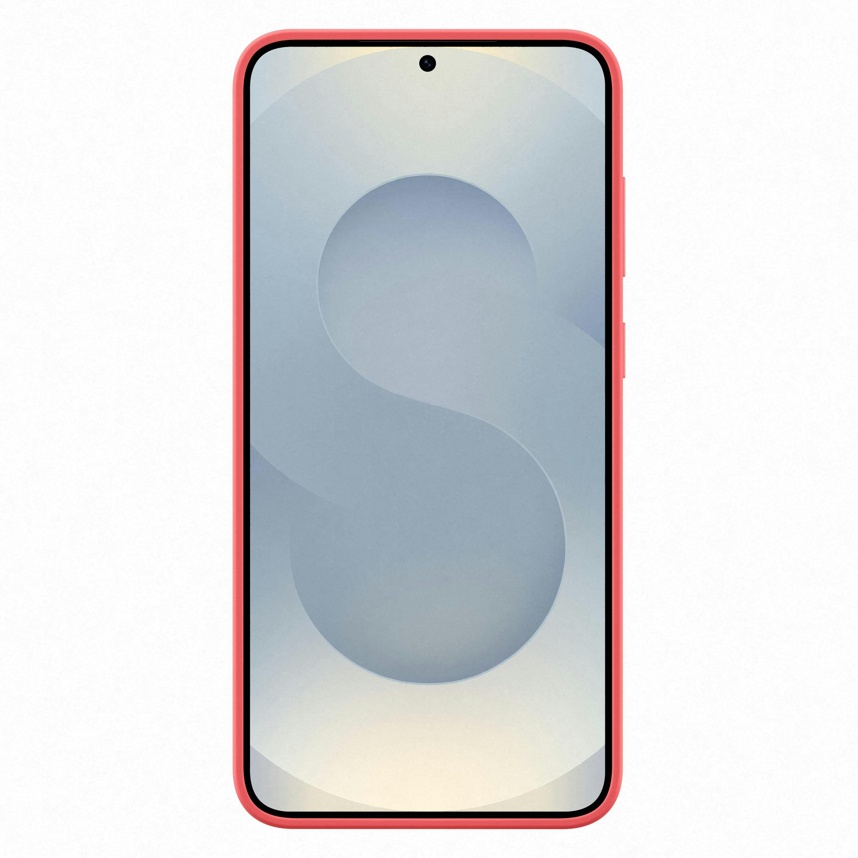 Samsung Galaxy S25 Plus Siliconen Hoesje Rood