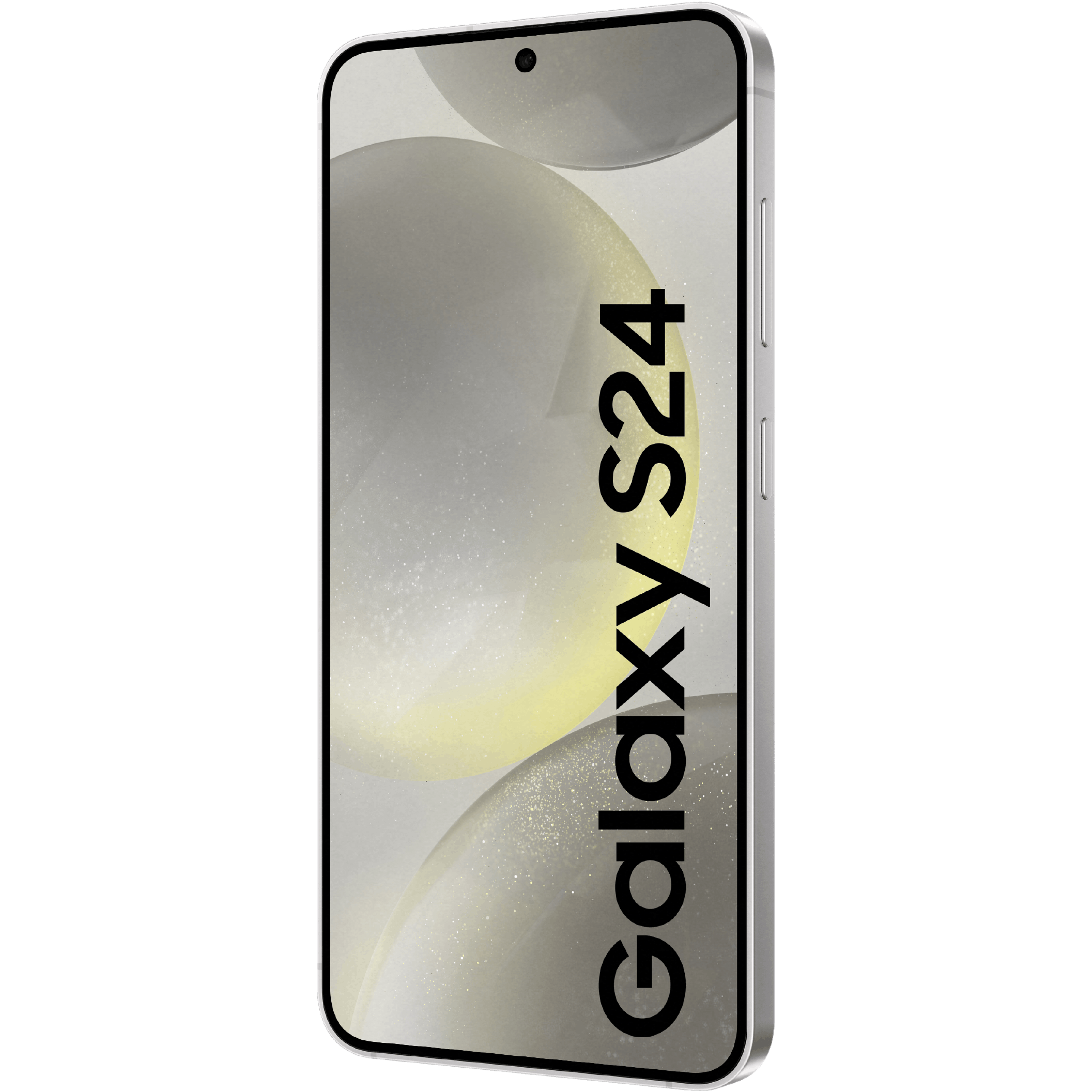 Samsung Galaxy S24 Marble Grey - Aanzicht vanaf rechts