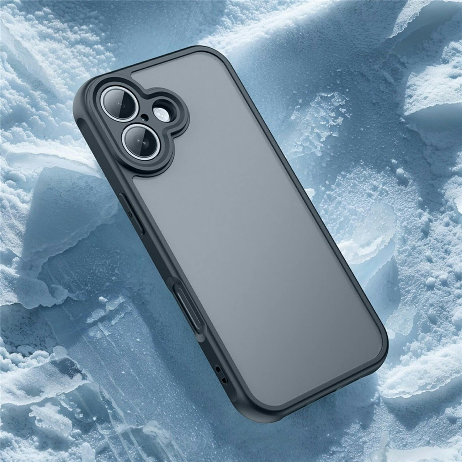 Mocaa Apple iPhone 17 Slim Anti-Shock Hoesje Zwart